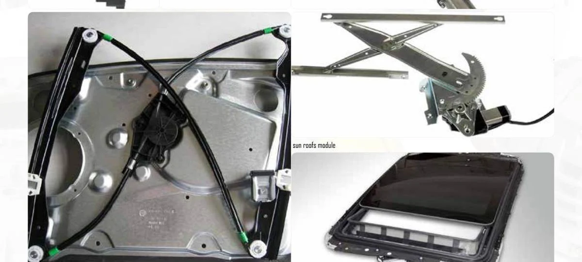Door and interior mechanisms