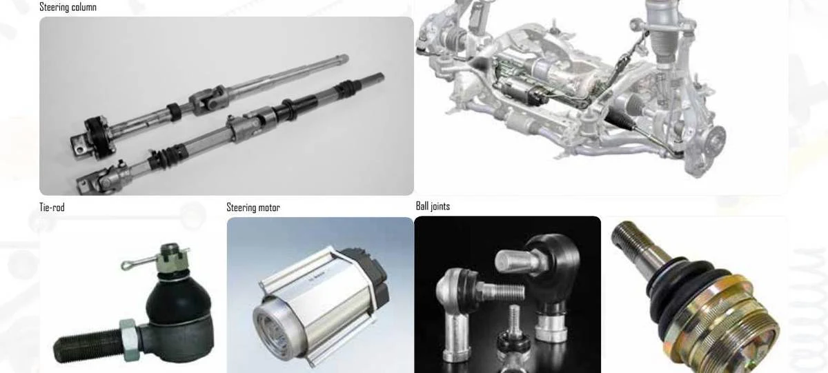Steering and motion components