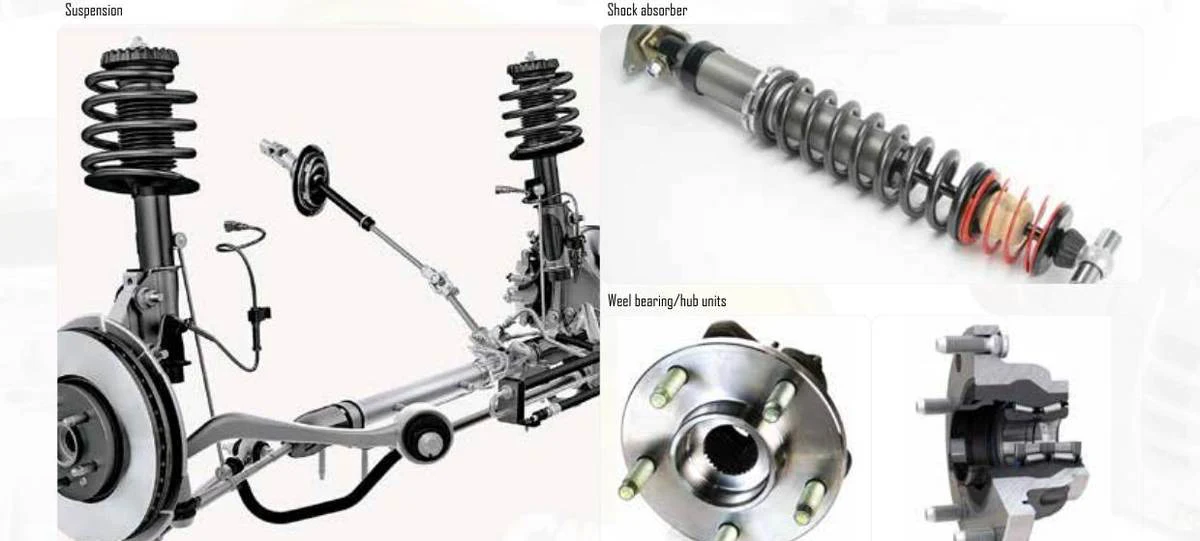 Chassis and suspension components